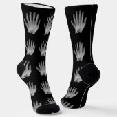 Fun Polydactyl Hand Radiograph Socken (Gewinkelt)
