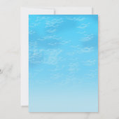 Fun Pool Geburtstagsparty Einladung (Rückseite)