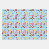 Fun Pool Party Schwimmen Geburtstag Geschenkpapier Set (Vorderseite)