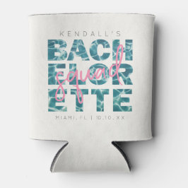 Fun Pool und tropisches Bachelorette Squad Thema Dosenkühler