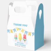 Fun Popcile ready to Pop Ice Cream Baby Dusche Geschenkschachtel (Offen)