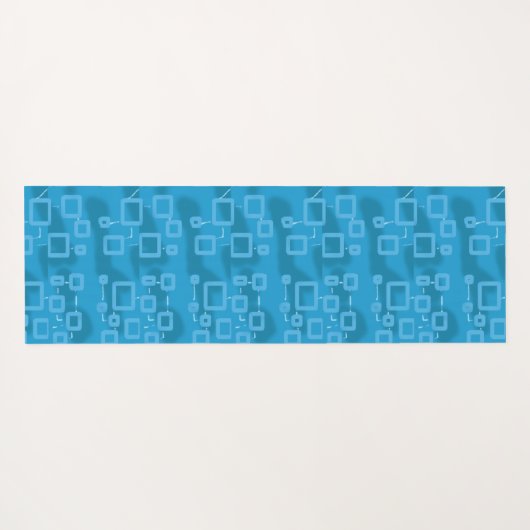 Fun Popcorn Anime Futuristic Space Cyber Mall Yogamatte (Rückseite (Horizontal))