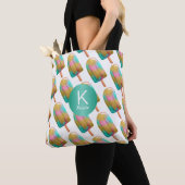 Fun-Popsim-Muster mit Ihrem Monogramm Tasche (Von Nahem)