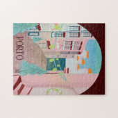 Fun Porto Portugiesischer Winter Puzzle (Horizontal)