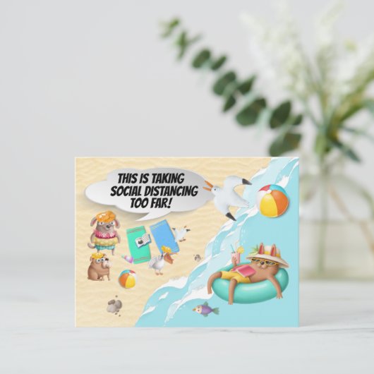 Fun Postkarte (Stehend Vorderseite)