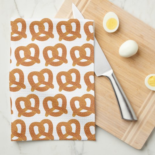 Fun Pretzel Muster Handtuch (Viertel Falte)