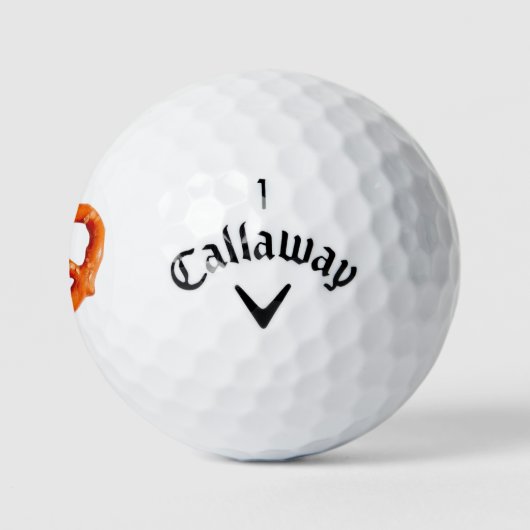 Fun Pretzel Salty Snack 4Robin Golfball (Logo)
