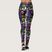 Fun Print Halloween Leggings (Rückseite)