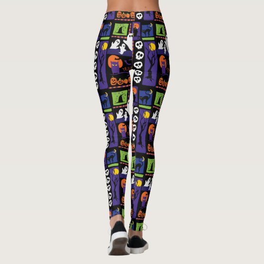 Fun Print Halloween Leggings (Rückseite)