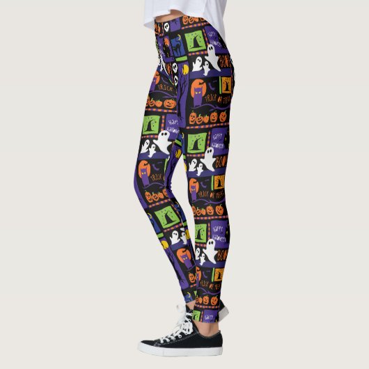 Fun Print Halloween Leggings (Links)