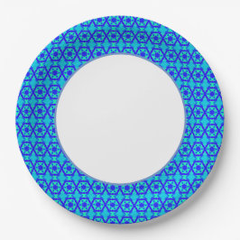 Fun Prints Blue Dinner Pappteller