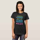 Fun Proud Ehemann einer phantastischen Ehefrau 2 T-Shirt (Vorne ganz)