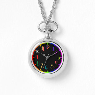 Fun psychedelic Style watch face Armbanduhr