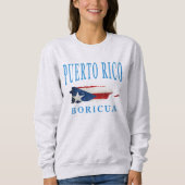 Fun Puerto Rico Boricua Sweatshirt (Vorderseite)
