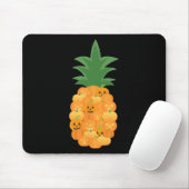 Fun Pumpkin Party Kostüm für Ananas Lover Mousepad (Mit Mouse)