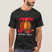 Fun PUMPKIN Pi Day T-Shirt (Vorderseite)