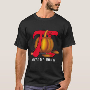 Fun PUMPKIN Pi Day T-Shirt