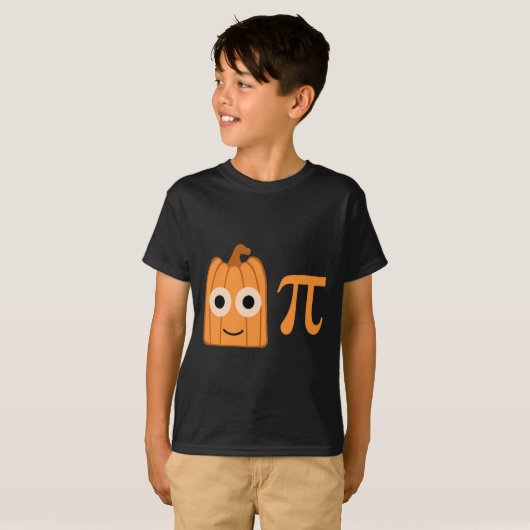 Fun Pumpkin Pi T-Shirt für Mathematik und Grundsch (Vorne ganz)