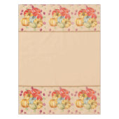 Fun Pumpkin und Äpfel Herbstsaison Tischdecke (Vorderseite)