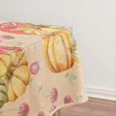 Fun Pumpkin und Äpfel Herbstsaison Tischdecke (Beispiel)