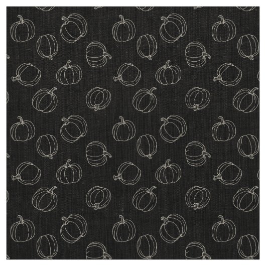 Fun Pumpkins Charcoal Stoff (Muster)
