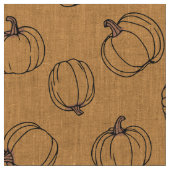 Fun Pumpkins Orange Stoff (Nahaufnahme)