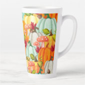 Fun Pumpkins Pilze und Herbstlaub Milchtasse (Rechts)