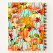 Fun Pumpkins Pilze und Herbstlaub Rezept Buch (Rückseite)