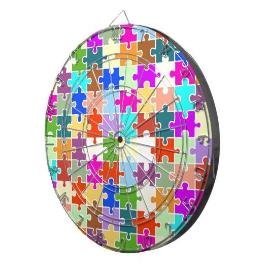 Fun Puzzle Dartscheibe (Vorderseite rechts)