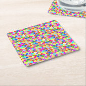 Fun Puzzle Rechteckiger Pappuntersetzer (angewinkelt)