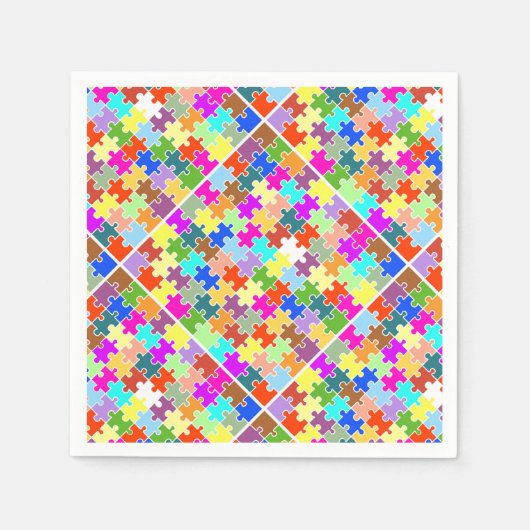 Fun Puzzle Serviette (Vorderseite)