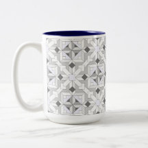 Fun Quilt 2 - Gemusterte Kaffee-Tasse