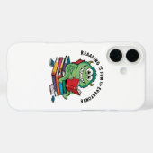 Fun & Quirky Book Lover iPhone Case (Rückseite (Horizontal))
