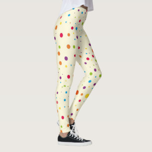 Fun quirky polka dots leggings