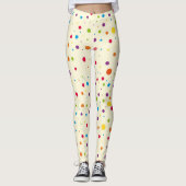 Fun quirky polka dots leggings (Vorderseite)