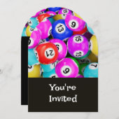 Fun Quote Bingo Thema Geburtstag jedes Alter Einladung (Vorne/Hinten)