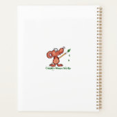 Fun Quote Notieren Sie die Red Poppy Blume Planer (Rückseite)