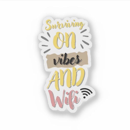 Fun Quote Sticker  (Vorderseite)