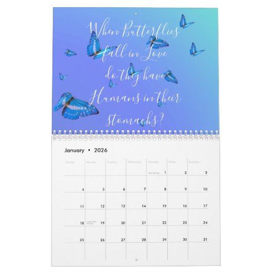 Fun Quotes 2023 Moderner Chic Kalender (Jan 2026)