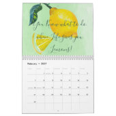 Fun Quotes 2023 Moderner Chic Kalender (Feb 2027)