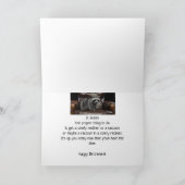 Fun Raccoon jetzt, da Sie RETIRED Karte (Innenseite)