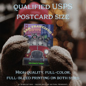 Fun Raccoons in Cabriolet Party Time San Francisco Postkarte