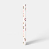 Fun Rainbow Alphabet Muster Samsung Galaxy Hülle (Linke Seite)