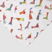 Fun Rainbow Bird Seidenpapier (Detail)