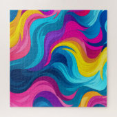 Fun Rainbow Design Puzzle (Horizontal)