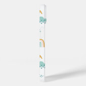 Fun Rainbow & Rain Cloud Pattern Case-Mate iPhone Hülle (Rückseite / Rechts)