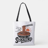 Fun Ramen Lover Shopper Tasche (Rückseite)
