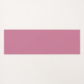 Fun Raspberry Lila Script Yoga Jetzt Pizza Später Yogamatte (Rückseite (Horizontal))