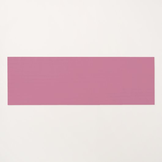 Fun Raspberry Lila Script Yoga Jetzt Pizza Später Yogamatte (Rückseite (Horizontal))