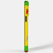 Fun Rasta Farbe Rot Golden Grün Case-Mate iPhone Hülle (Rückseite / Rechts)